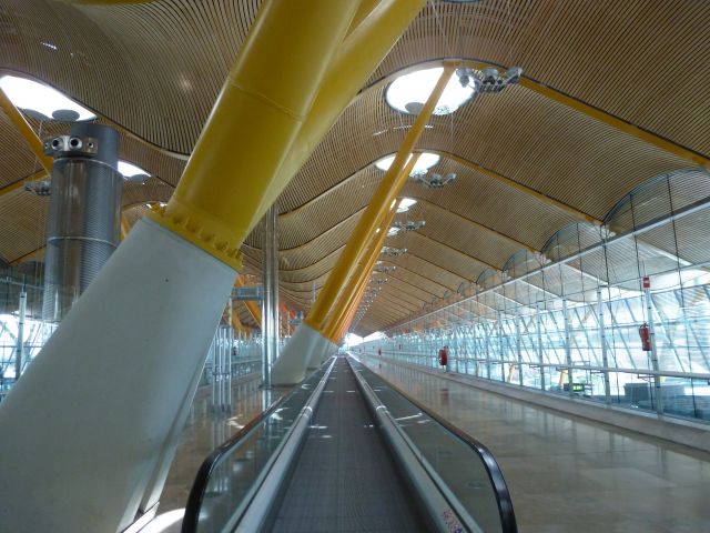 — — - Inside the Intercontinental Terminal 4, shortly after departing my 10.5 hour flight from Los Angeles on IBE6170.