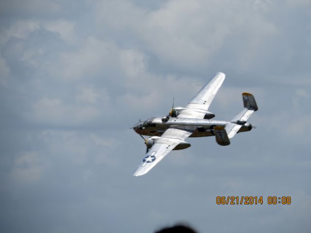 North American TB-25 Mitchell (N25NA) - TINKER AFB AIRSHOW 2014