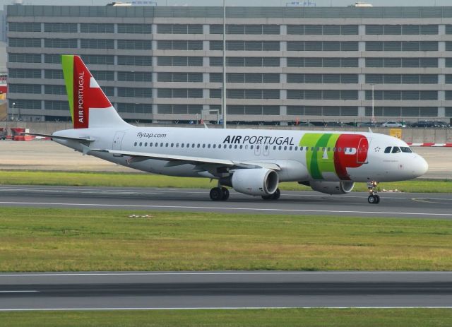 Airbus A320 (CS-TNL) - Int'l Bruxelles EBBR --> Int'l Lisbonne LPPT.