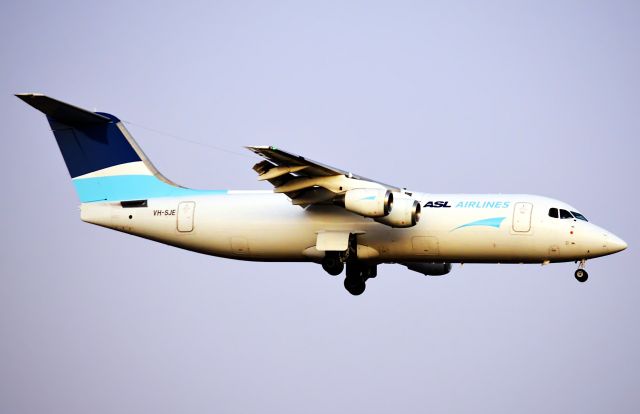 British Aerospace BAe-146-300 (VH-SJE)