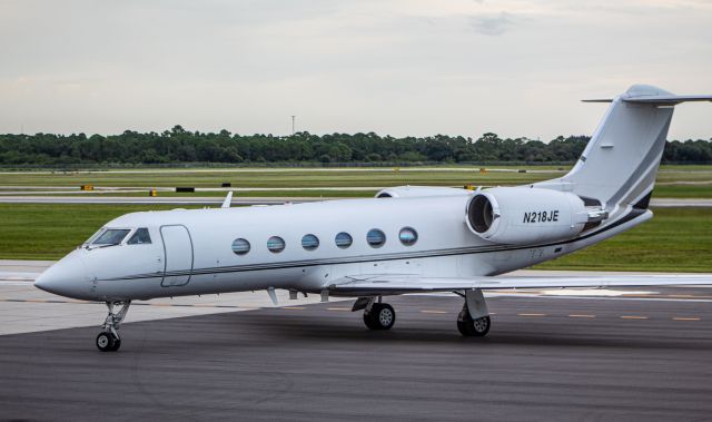 Gulfstream Aerospace Gulfstream IV (N218JE) - Jet Edge Gulfstream GIV.