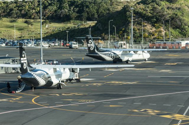 ATR ATR-72 — - Two ATR 72s operated by Mount Cook Airlines under Air New Zealand Livery