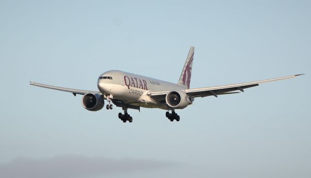 Boeing 777-200 (A7-BFG) - qatar cargo b777-fdz a7-bfg landing at shannon 20/1/20.