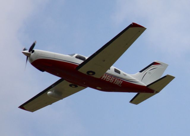 Piper Malibu Mirage (N661ML) - At Shreveport Regional.