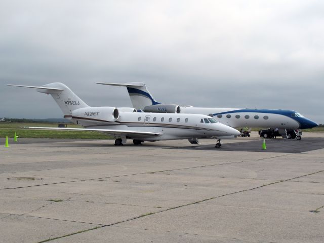 Cessna Citation X (N792XJ) - A very fast aircraft.