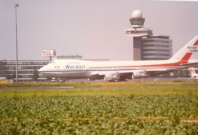 BOEING 747-100 (C-FDJC) - Wardair B747-1D1 cn20208 sep 81