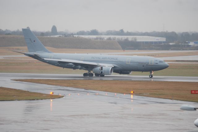 Airbus A330-300 (ZZ-330) - A Voyager landing at Birmingham