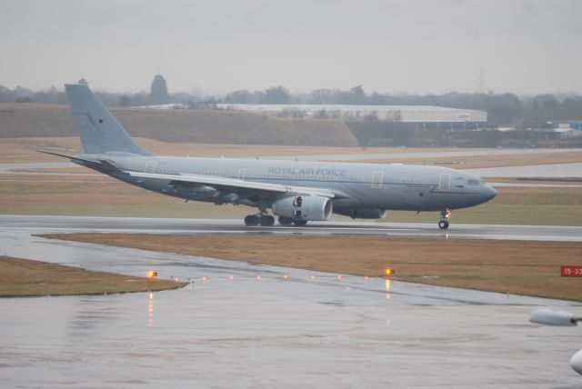 Airbus A330-300 (ZZ330) - A Voyager landing at Birmingham