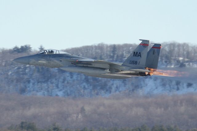 McDonnell Douglas F-15 Eagle (86-0158) - Killer 02 of the 104th Fighter Wing of the Massachusetts Air National Guard