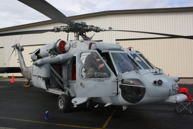N67878 — - A US Navy Blackhawk on display at the 2012 Florida International Airshow