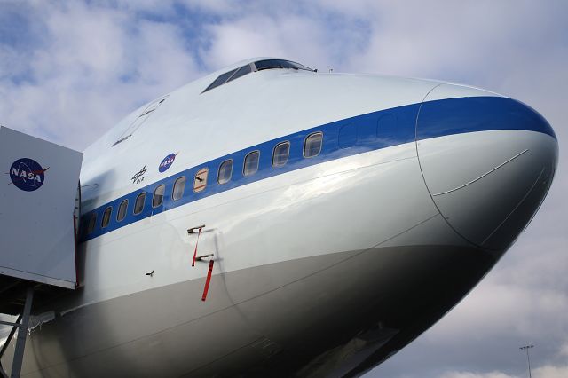 BOEING 747SP (N747NA) - on 9 July 2017br /S.O.F.I.A. - Stratospheric Observatory For Infrered Astronomy  