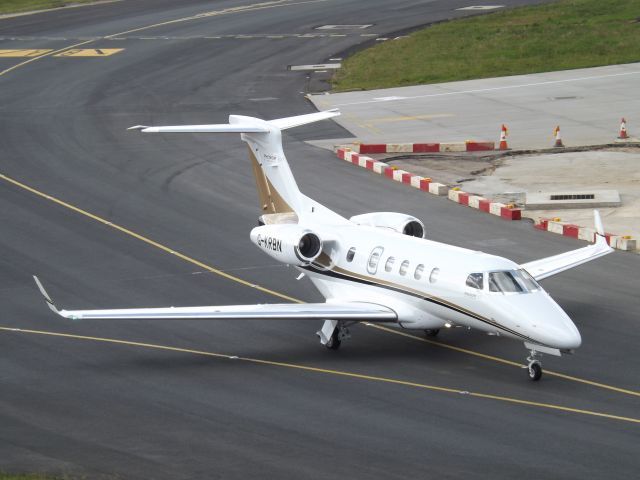 G-KRBN — - Taxing in at Luton Airport.