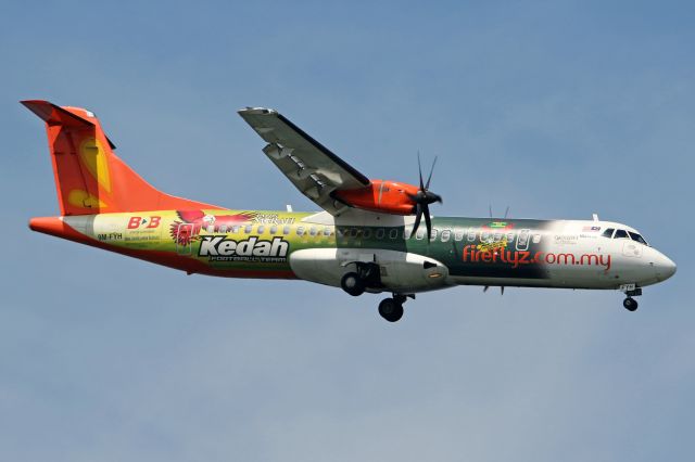 ATR ATR-72 (9M-FYH) - "Kedah Football Team" livery
