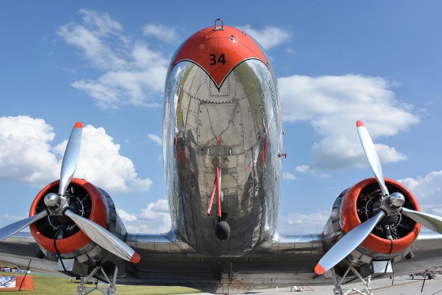 Douglas DC-3 (NC17334) - 07-22-23 Dayton Airshow 