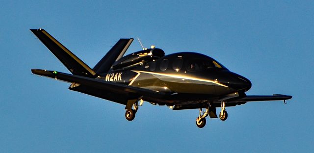 Cirrus Vision SF50 (N2AK) - N2AK Cirrus Vision SF50 s/n 0581 - MFR Year 2024br /North Las Vegas Airport  KVGTbr /Photo: TDelCoro br /March 8, 2025