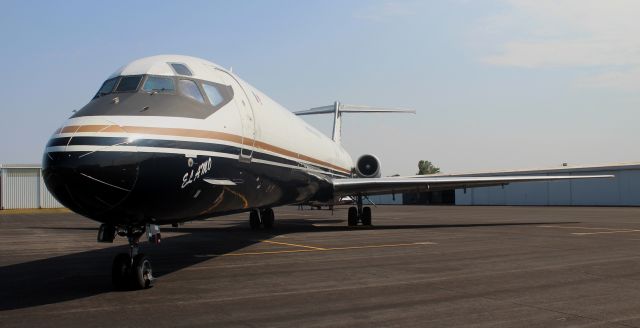 McDonnell Douglas MD-82 (XA-UTX) - An AeronavesTSM McDonnell Douglas MD-82(SF) on the ramp at Anniston Regional Airport, AL - October 5, 2019.