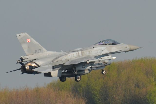 Lockheed F-16 Fighting Falcon — - POLISH AIRFORCEbr /FRYSLAN FLAG EXECISE 2019