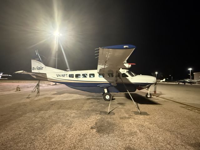 Cessna Caravan (VH-NFT) - Early morning at Broome, Australia. 28-MAR-2025.