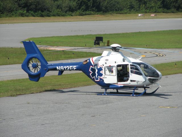 N912EF — - Another med flight standing by at KHKY for a transfer.