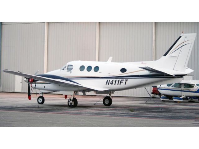 Beechcraft King Air 90 (N411FT) - After decades in production the King Air 90 is still a very good business aircraft. Raw photo courtesy of LEARJETMIAMI - thank you!