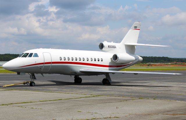 Dassault Falcon 900 — - N508BA registration was formerly a Bell 206. Photo taken on 8/15/2020.