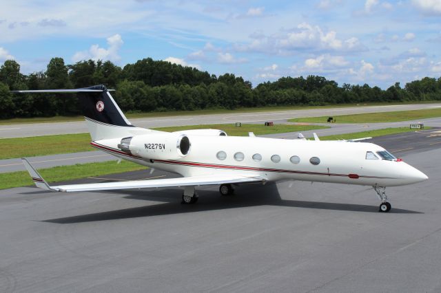 Gulfstream Aerospace Gulfstream IV (N227SV) - Boston Red Sox folks visit KHKY!