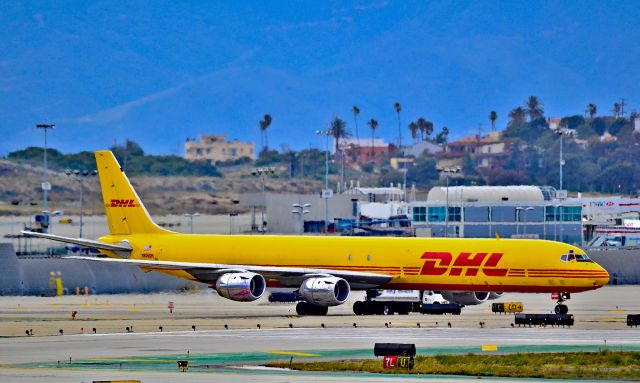 McDonnell Douglas DC-8-70 (N806DH) - N806DH DHL (Astar Air Cargo) 1998 McDonnell Douglas DC-8-73(F) (cn 46002/394) - Los Angeles International Airport (IATA: LAX, ICAO: KLAX, FAA LID: LAX)br /TDelCorobr /April 11, 2012