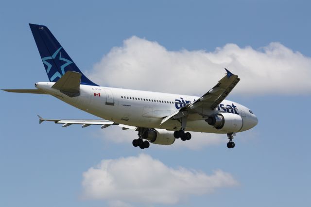 Airbus A310 (C-GTSF) - Landing At Lester B.Pearson Intl Airport,CYYZ/YYZ