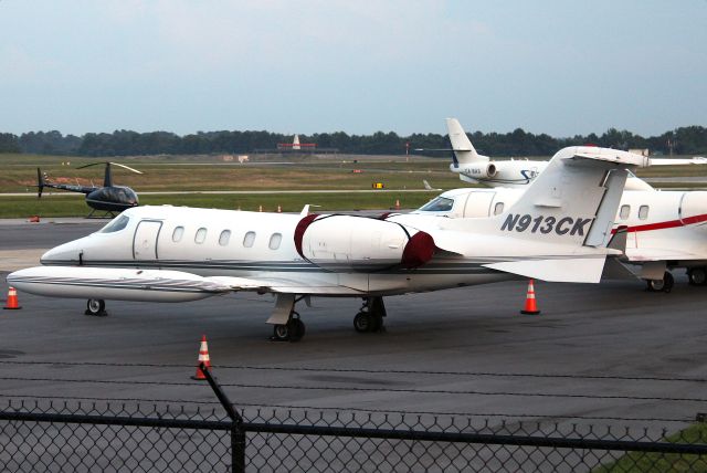 Learjet 35 (N913CK) - When I took this photo, I had no idea it was operated by Kalitta Charters! Photo taken on 7/4/2020.