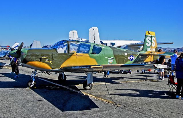 Experimental 100kts-200kts (N823WT) - N823WT Romanian Aeronautic Industry  1976  IAR-823 C/N 24 "Wild Thing" - 12th Annual Apple Valley Air Showbr /br /Apple Valley Airport (APV) (KAPV)br /California, USAbr /TDelCorobr /October 12, 2013