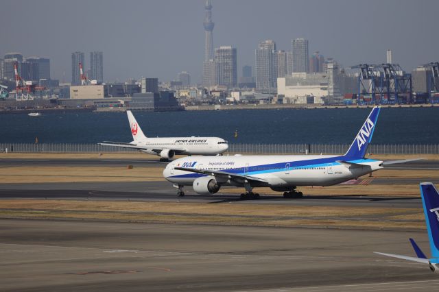 BOEING 777-300 (JA756A) - March 9th 2019:HND-CTS. 