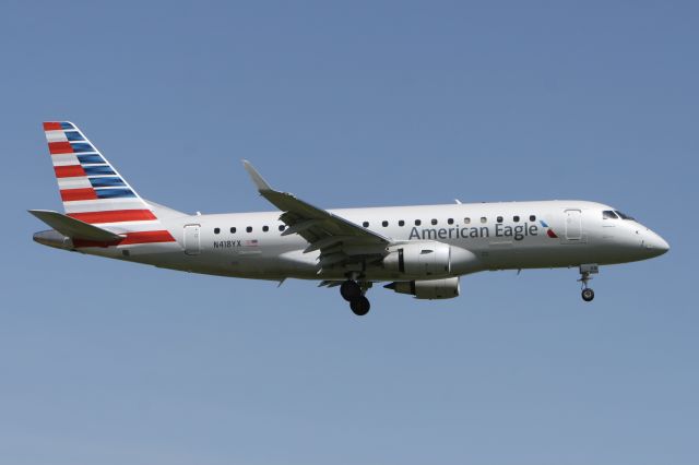 Embraer 175 (N418YX) - April 21, 2014 - arrived Washington Reagan