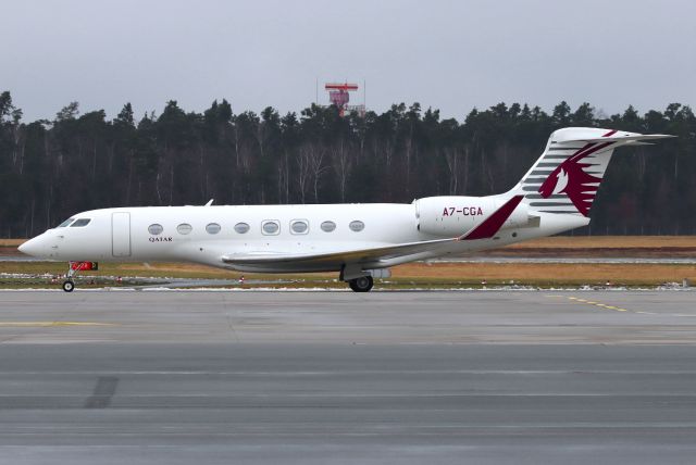 Gulfstream Aerospace Gulfstream G650 (A7-CGA)