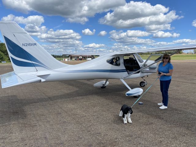 STODDARD-HAMILTON Glasair (N216RM) - Judi and Mattis ready for flight!