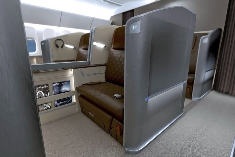 — — - Singapore Airlines new First and Business Class