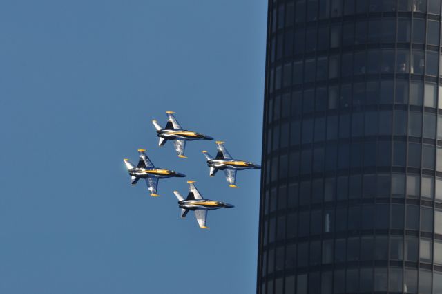 McDonnell Douglas FA-18 Hornet — - Angels in Chicago 2010