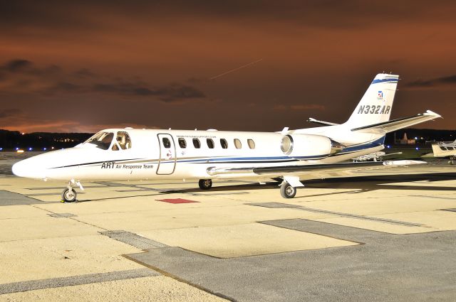 Cessna Citation V (N332AR) - Seen at KFDK on 12/15/2009.      a href=http://discussions.flightaware.com/profile.php?mode=viewprofile&u=269247  [ concord977 profile ]/a