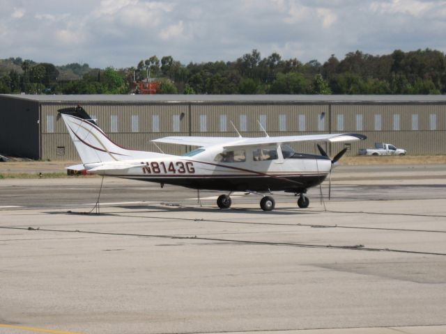 Cessna Centurion (N8143G) - PARKED AT FULLERTON