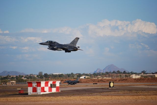 — — - Shot taken at Luke's Air force base in Arizona