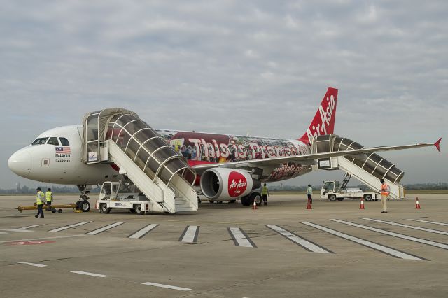 Airbus A320 (9M-AHE) - 21st Dec., 2014