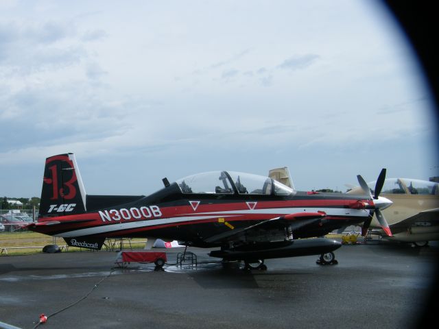 Raytheon Texan 2 (N3000B) - N3000B T6C AT EGLF 2014