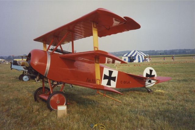 SANDS Fokker Dr-1 (C-GFJK)