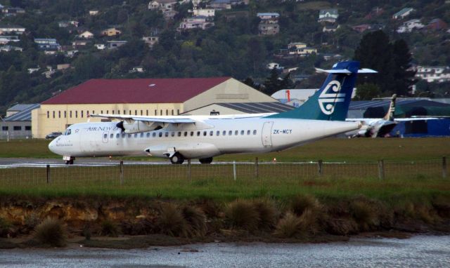 Aerospatiale ATR-72-500 (ZK-MCY) - Just plane and cloud spotting from the southern end of Nelson airport.