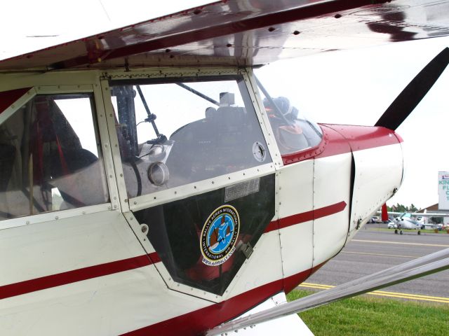 Piper PA-14 Family Cruiser (C-GMTL) - Nicely kept Wagaero Sportsman making a courtesy call on Kingston Flying Club in May 2010