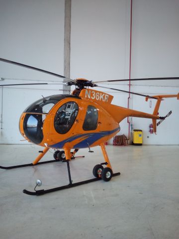 MD Helicopters MD 500 (N36KR) - Taken by a good friend that worked at the FBO at the time. 