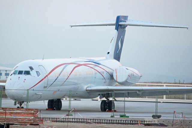 McDonnell Douglas MD-87 (P4-AIR) - Stored since August 2012