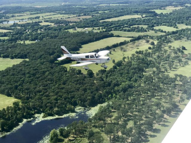 Piper Cherokee (N56821) - Formation flying over Mount Pleasant, TX