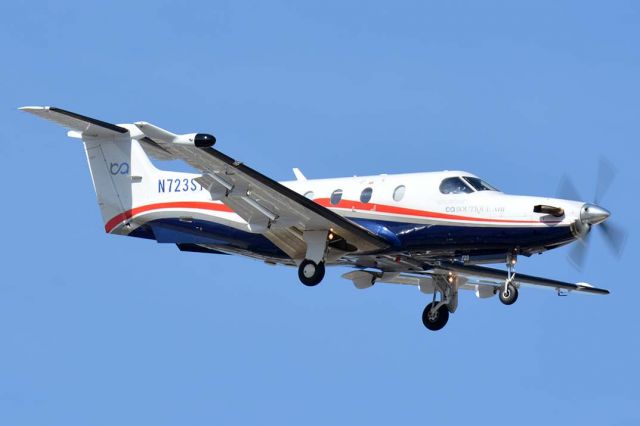 Pilatus PC-12 (N723ST) - Boutique Air Pilatus PC-12/47 N723ST at Phoenix Sky Harbor on January 22, 2016. It was built in 2006. Its construction number is 723. 