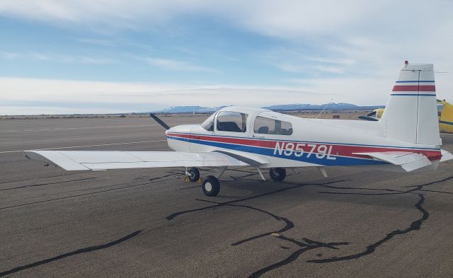 Grumman AA-5 Tiger (N9579L) - One of the cross country stops between Pennsylvania to California. Great Mechanics on the field got me airborne again quickly