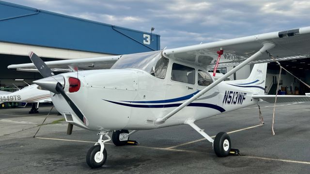 Cessna Skyhawk (N513WF) - This is the plane's new design as of Summer 2022